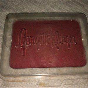 Vintage Georgette Klinger Cream Blush-Plum